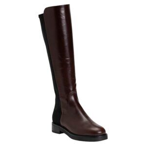 THEORY Made In Italy Leather Low Stretch Boots
